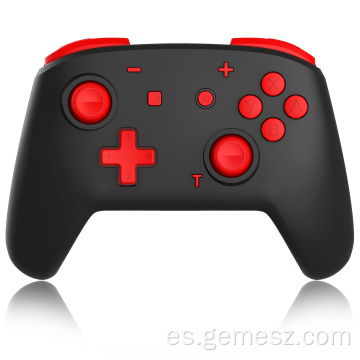 Controlador de juego de luces LED para Nintendo Switch Negro